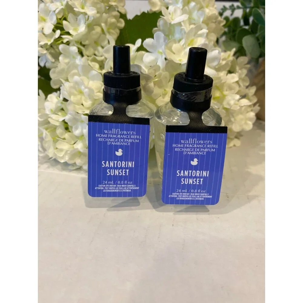 Bath & Body Works “Santorini Sunset” 2 New Wallflower Refills